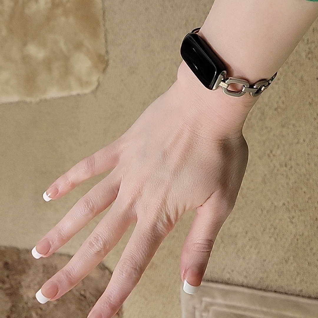 fitbit | Jewelry | Fitbit Luxe Gorjana Band Platinum Stainless